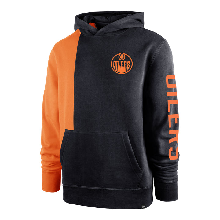 Edmonton Oilers '47 Kingston 2-Tone Navy & Orange Hoodie