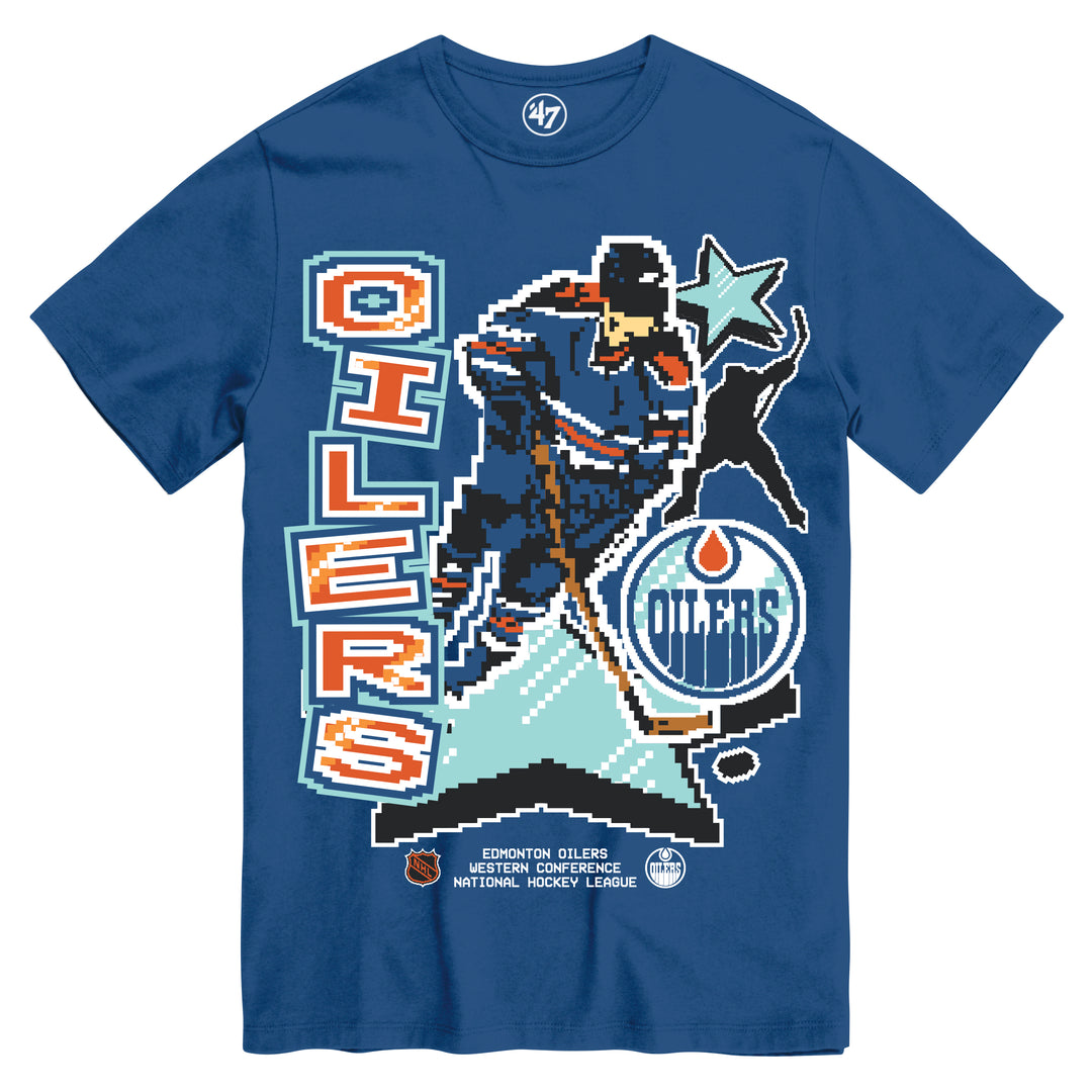 Edmonton Oilers '47 Blue Slapshot T-Shirt