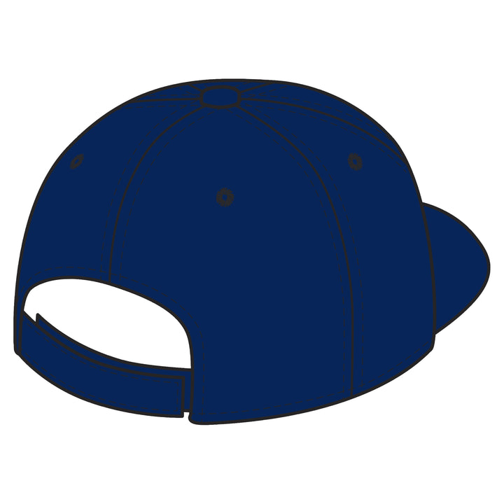 Edmonton Oilers Adidas Blue 3-Stripes Adjustable Hat