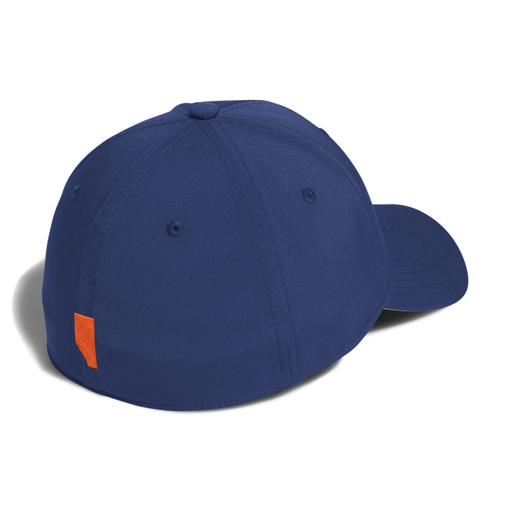 Edmonton Oilers adidas Blue Poly Stretch Flex Hat