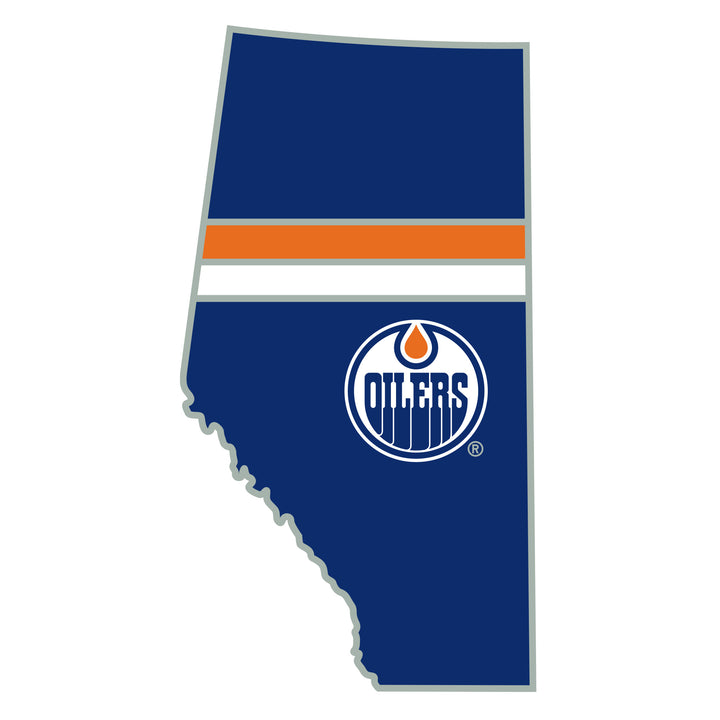 Edmonton Oilers Alberta Province Lapel Pin