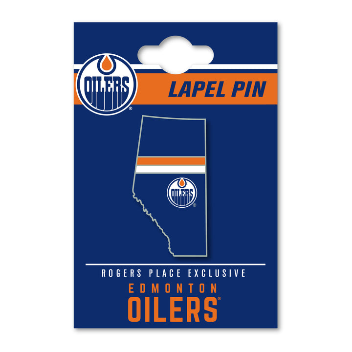 Edmonton Oilers Alberta Province Lapel Pin