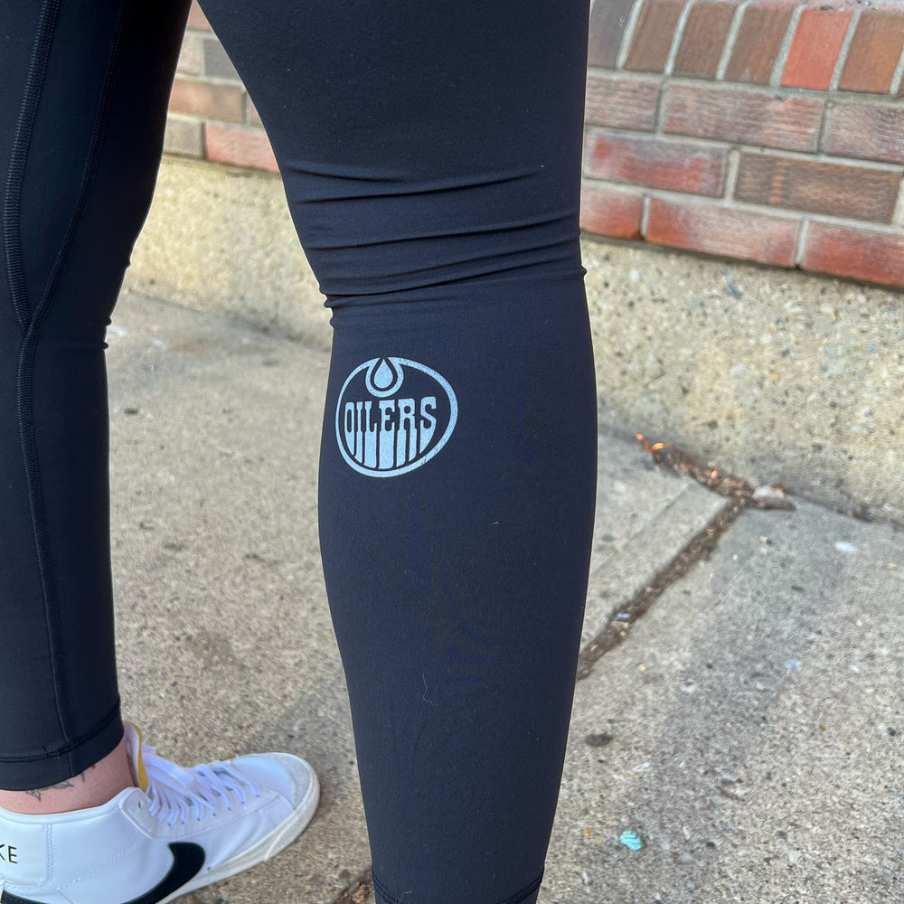 Edmonton Oilers lululemon Black Evolution Polo – ICE District