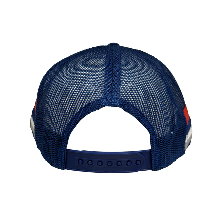 Edmonton Oilers American Needle Blue Hotfoot Mesh Snapback Hat