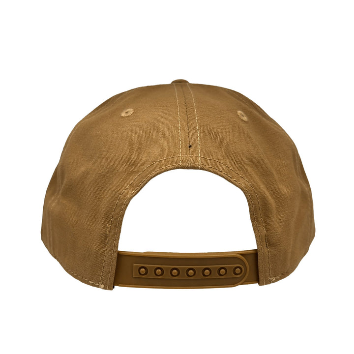 Edmonton Oilers American Needle Brown Canvas Cappy Alternate Snapback Hat