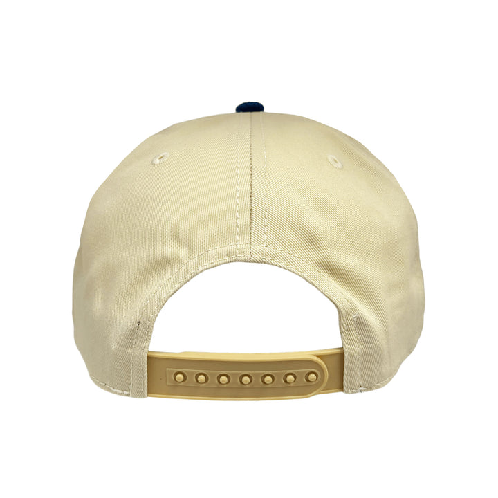 Edmonton Oilers American Needle Cream Burnett Snapback Hat