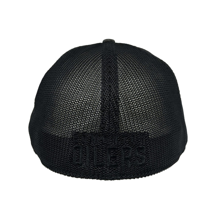 Edmonton Oilers American Needle Grey Heathered Poly Mesh Flex Hat