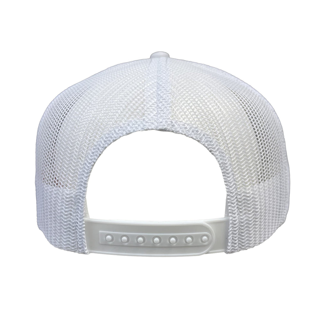 Edmonton Oilers American Needle Roscoe White Foam Mesh Snapback Hat
