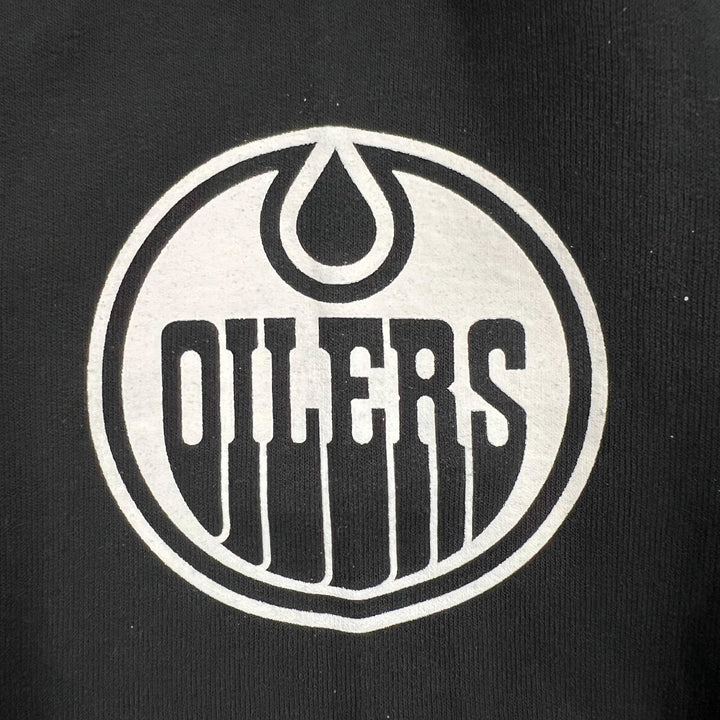 Edmonton Oilers Starter Black Ice Hoodie