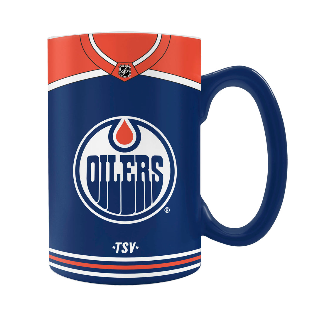 Edmonton Oilers Blue Primary Logo 20oz Sport Mug