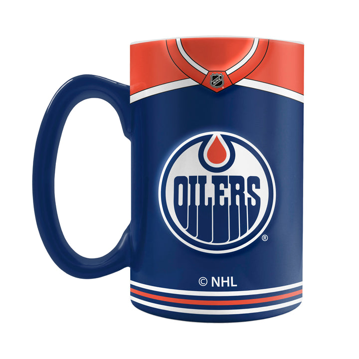 Edmonton Oilers Blue Primary Logo 20oz Sport Mug