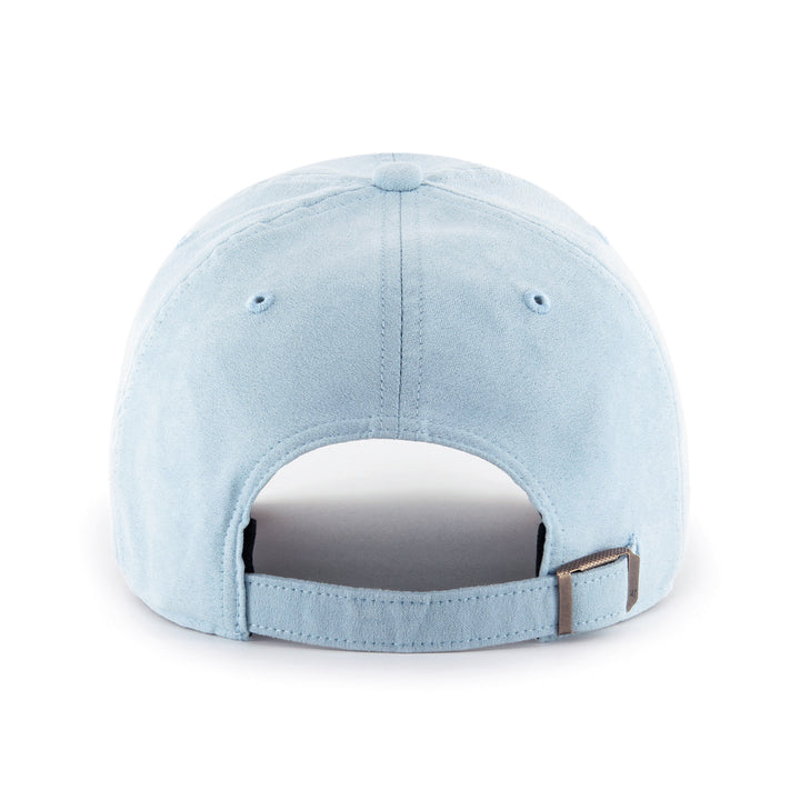 Edmonton Oilers '47 Sky Blue Suede Clean Up Adjustable Hat