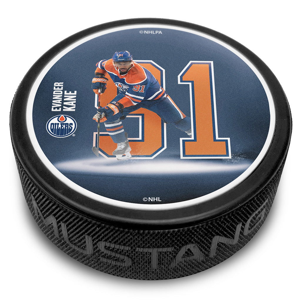 Evander Kane Edmonton Oilers Breakout Puck