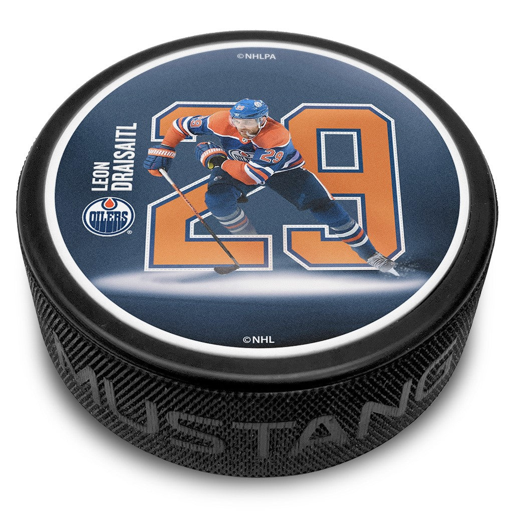 Leon Draisaitl Edmonton Oilers Breakout Puck