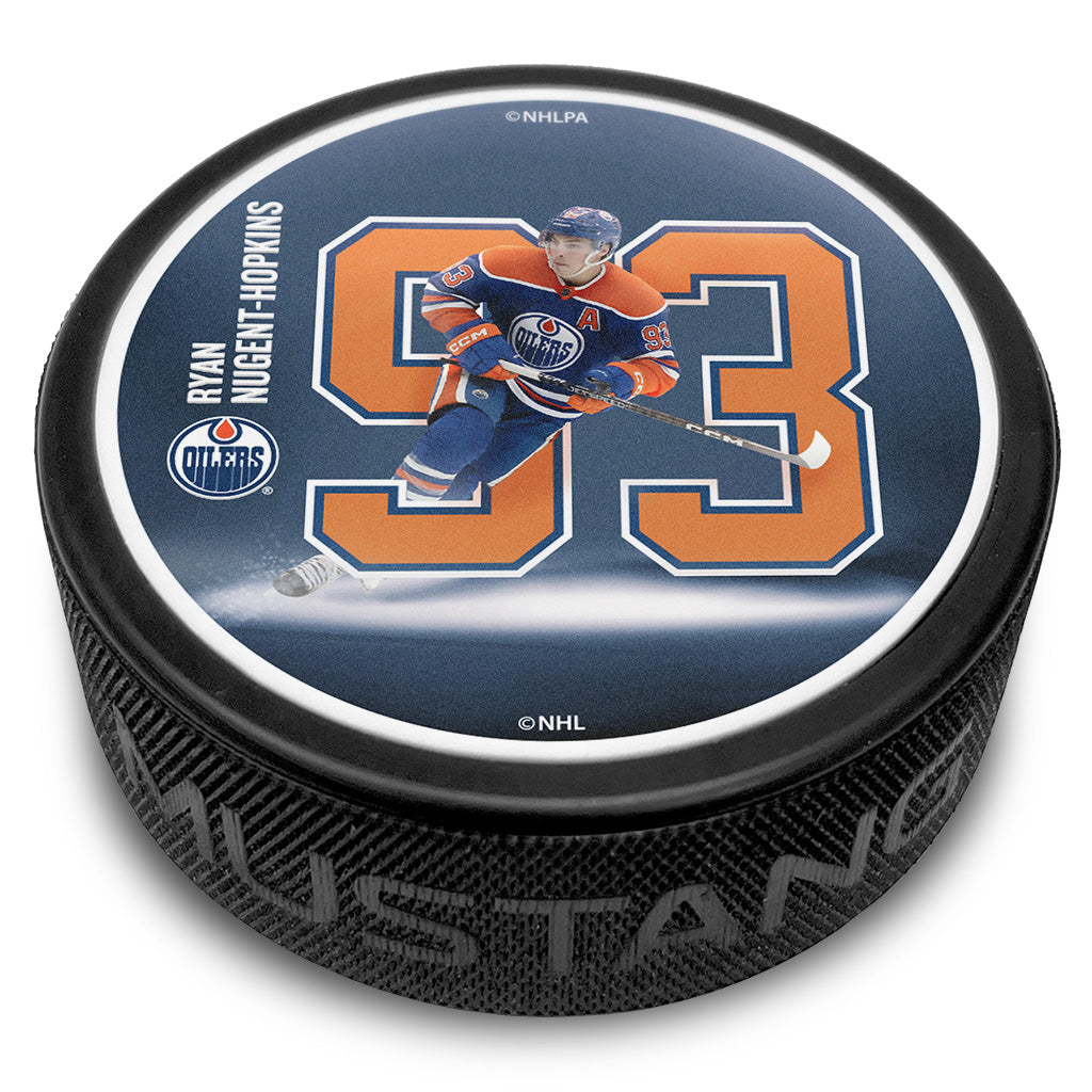 Ryan Nugent-Hopkins Edmonton Oilers Breakout Puck