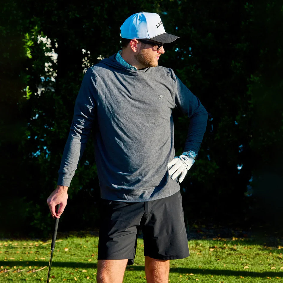 Edmonton Oilers Breezy Golf Grey "The Gimme" Hoodie