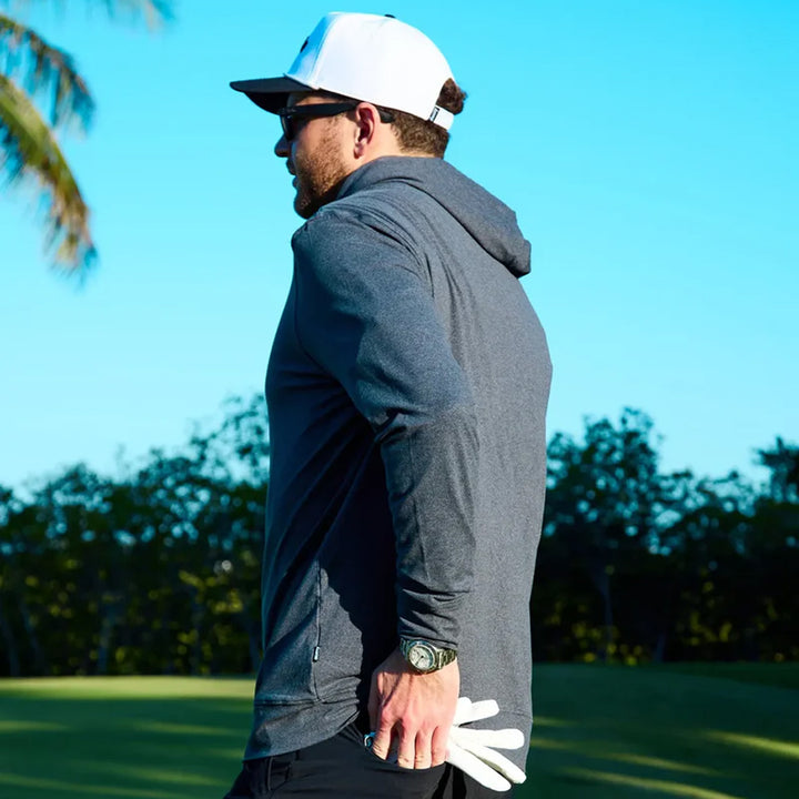 Edmonton Oilers Breezy Golf Grey "The Gimme" Hoodie