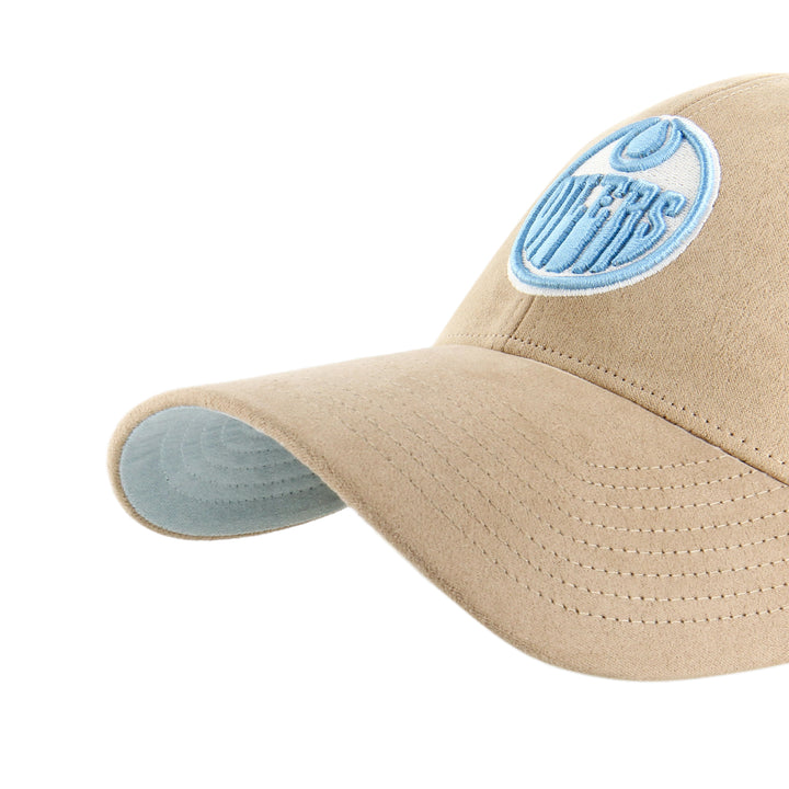 Edmonton Oilers '47 Khaki Suede "Western Conference" MVP Snapback Hat