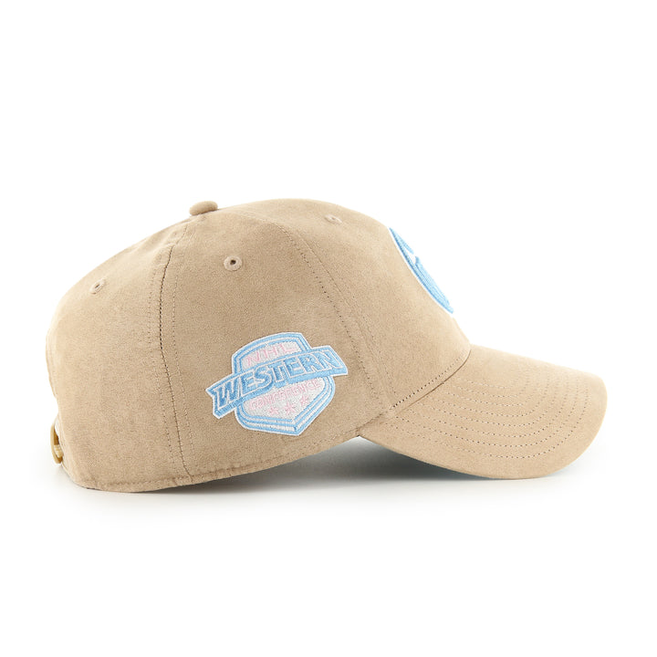 Edmonton Oilers '47 Khaki Suede "Western Conference" MVP Snapback Hat
