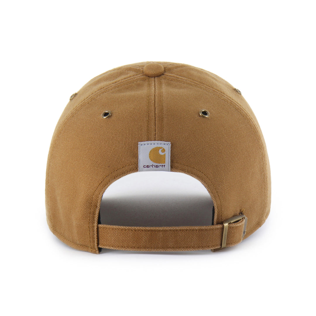 Edmonton Oilers Carhartt '47 Brown Clean Up Adjustable Hat