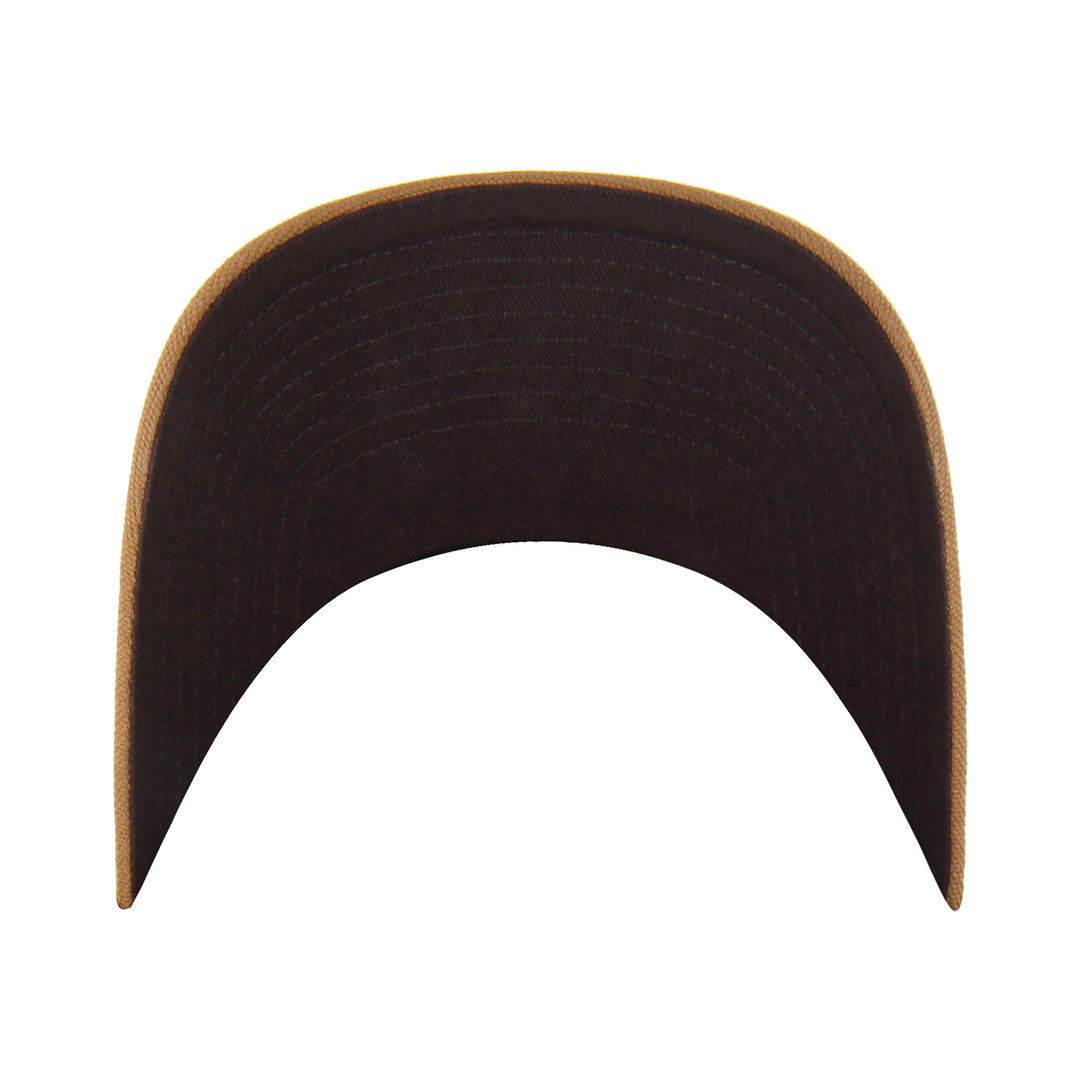 Edmonton Oilers Carhartt '47 Brown Clean Up Adjustable Hat