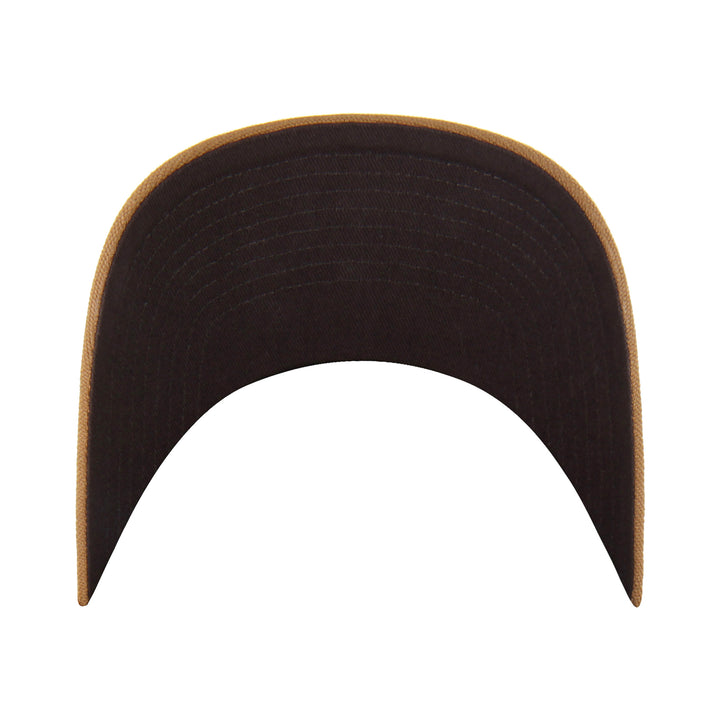 Edmonton Oilers Carhartt '47 Brown Clean Up Adjustable Hat