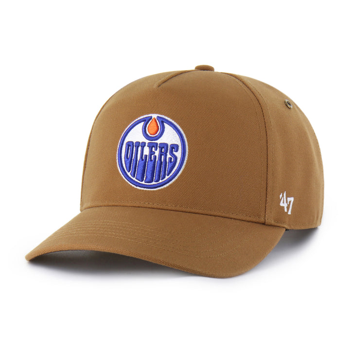 Edmonton Oilers Carhartt '47 Brown Hitch Snapback Hat