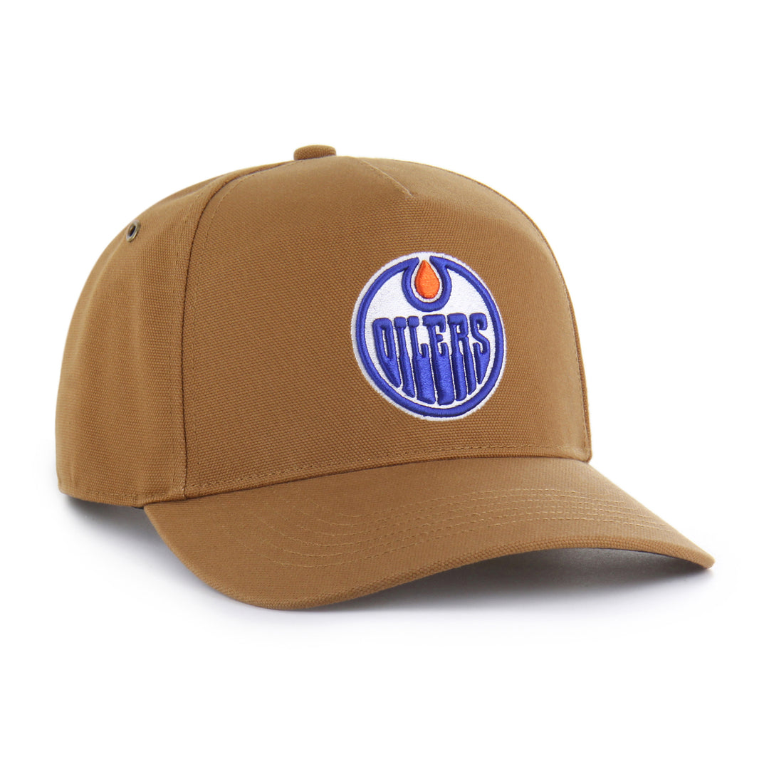 Edmonton Oilers Carhartt '47 Brown Hitch Snapback Hat
