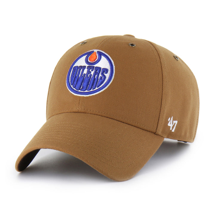 Edmonton Oilers Carhartt '47 Brown MVP Adjustable Hat