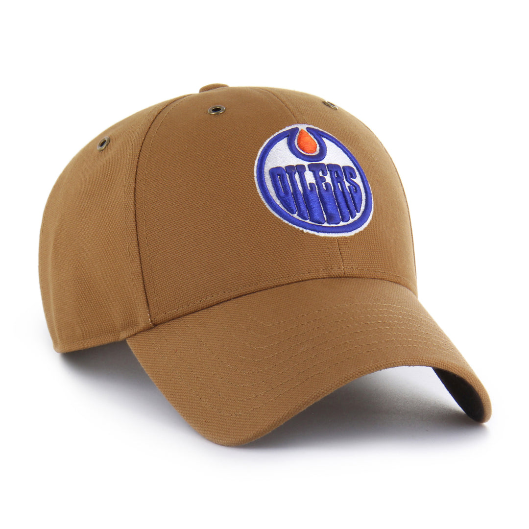 Edmonton Oilers Carhartt '47 Brown MVP Adjustable Hat
