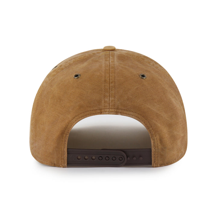 Edmonton Oilers Carhartt '47 Brown Tonal Garment Dyed Hitch Snapback Hat