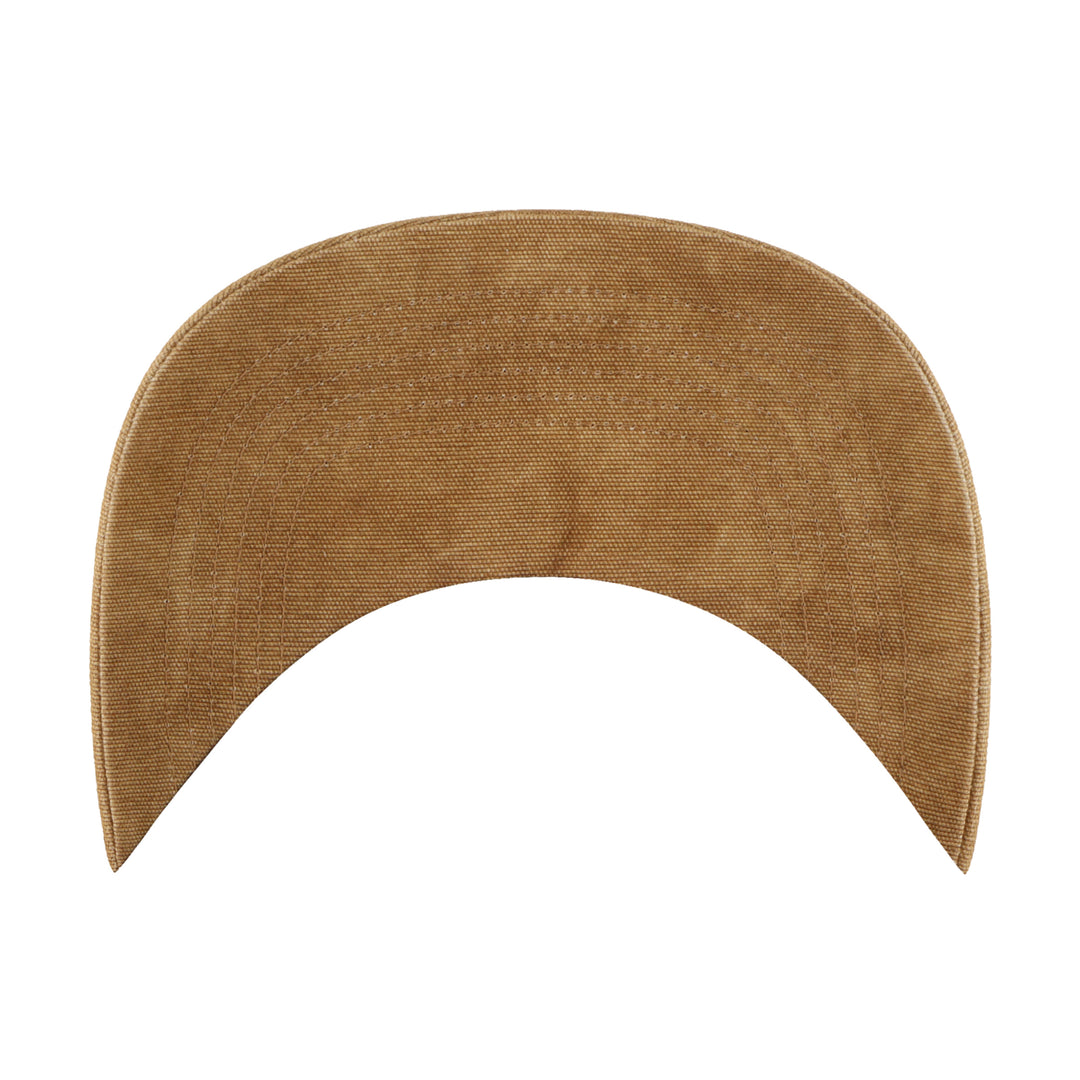 Edmonton Oilers Carhartt '47 Brown Tonal Garment Dyed Trucker Snapback Hat