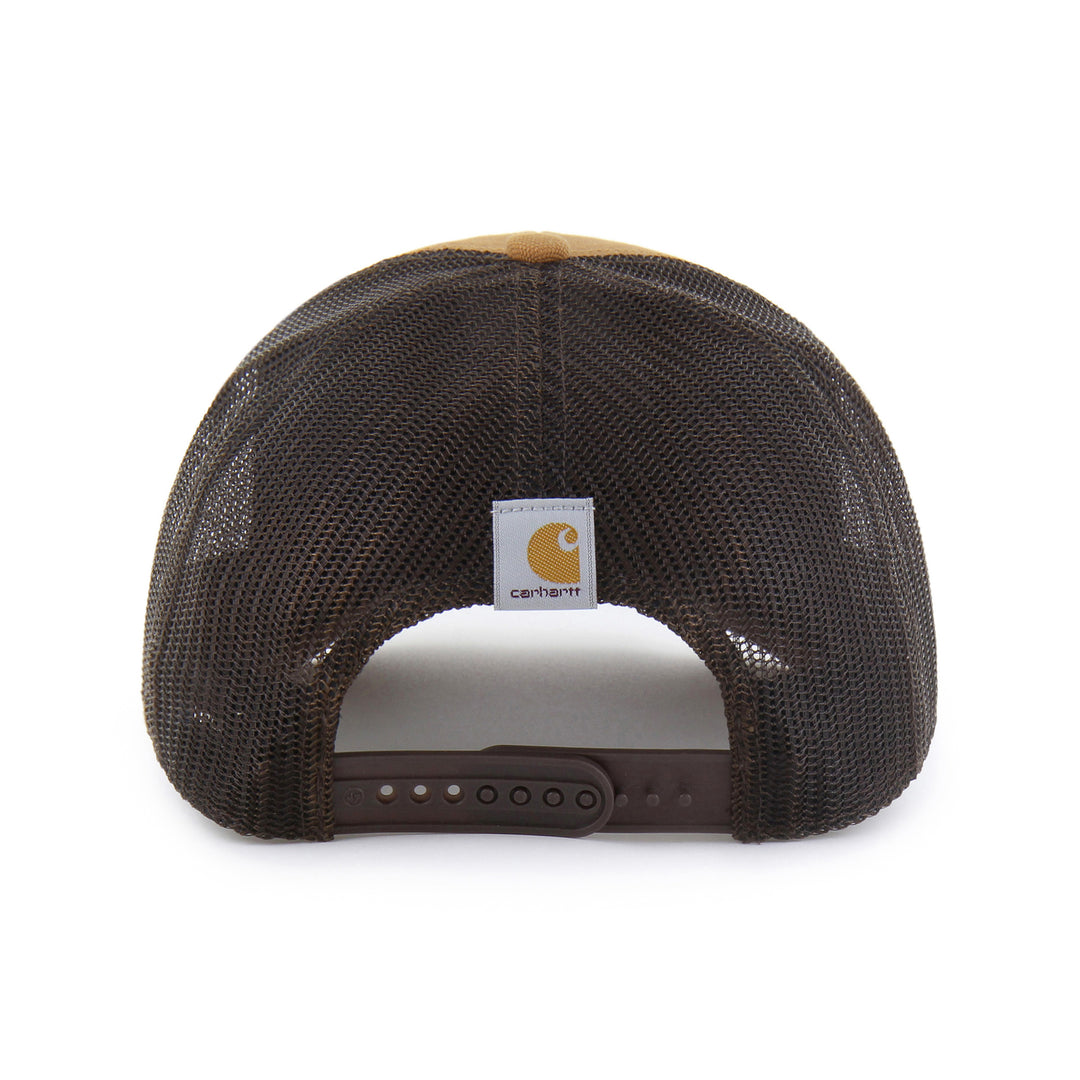 Edmonton Oilers Carhartt '47 Brown Trucker Snapback Hat