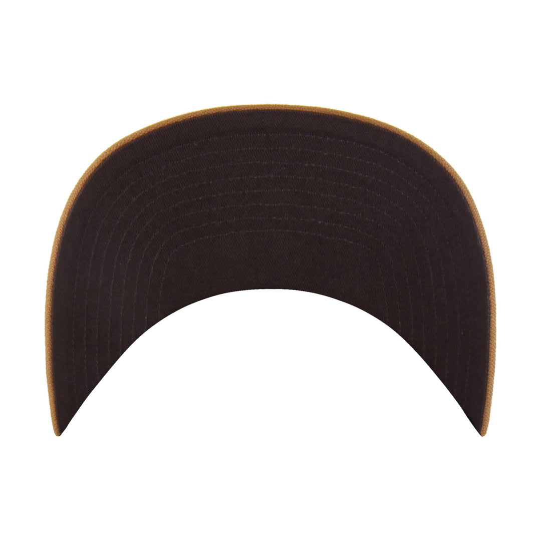 Edmonton Oilers Carhartt '47 Brown Trucker Snapback Hat