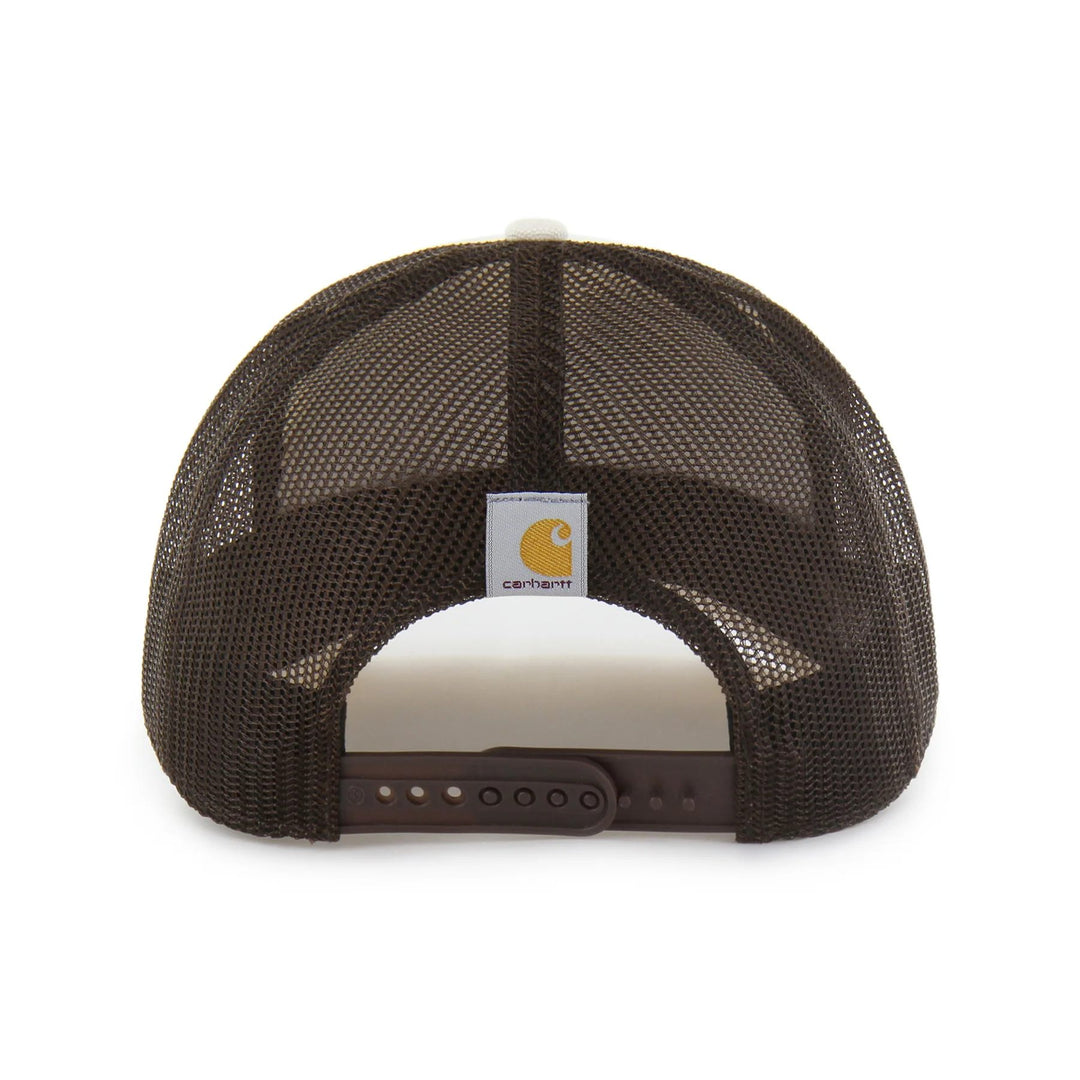 Edmonton Oilers Carhartt '47 Cream Undyed Trucker Snapback Hat