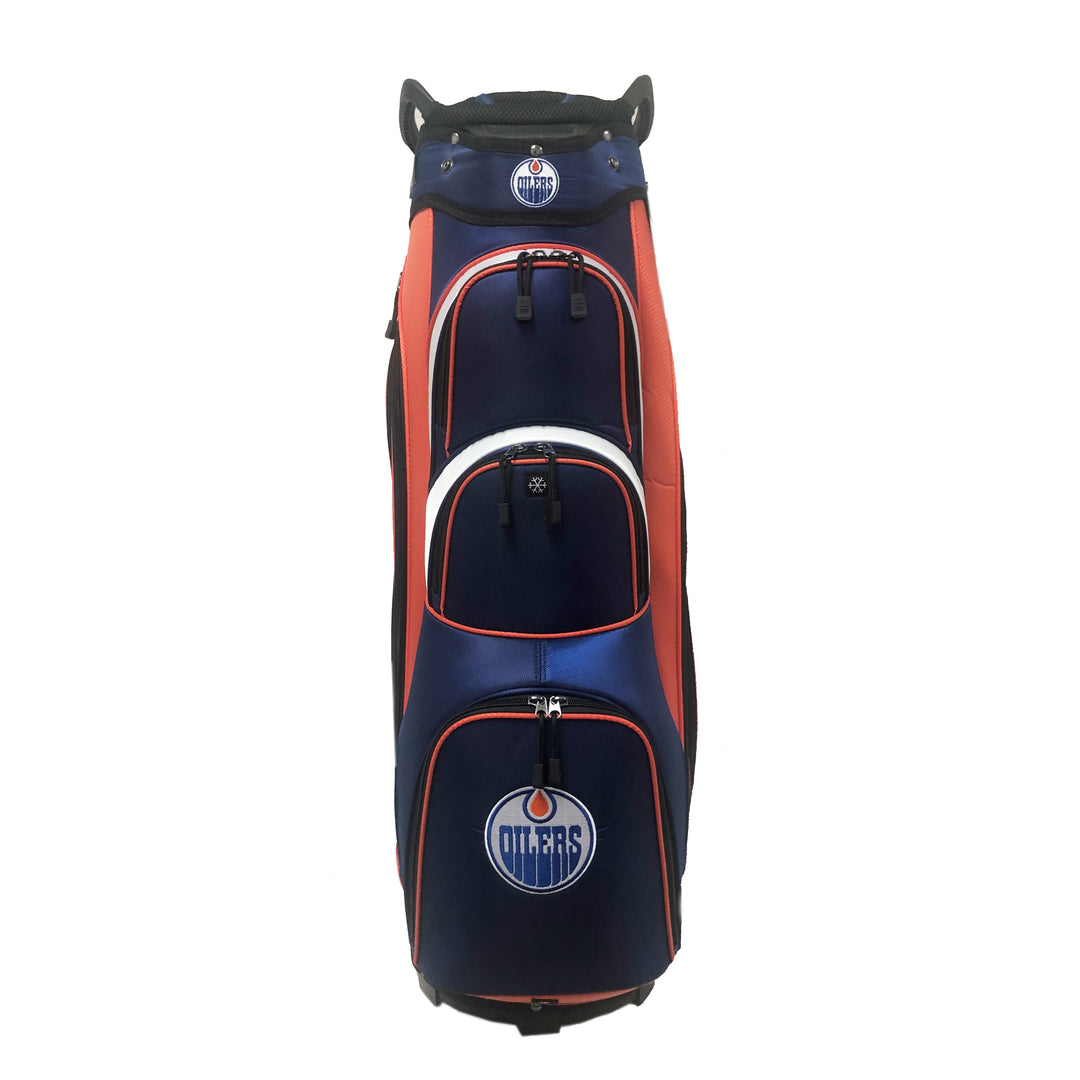 Edmonton Oilers Blue Golf Cart Bag