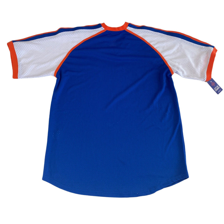 Edmonton Oilers City of Champs Blue Retro Baseball Jersey