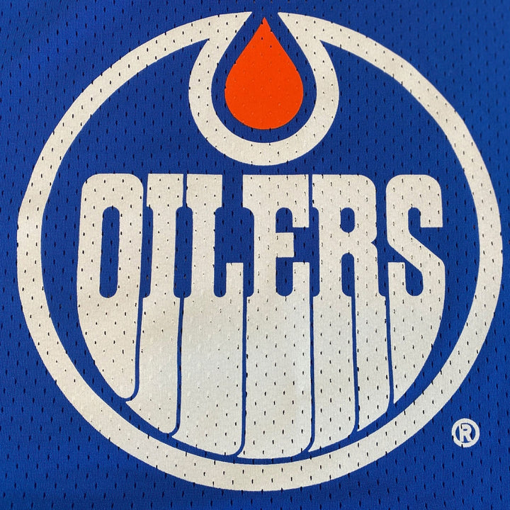 Edmonton Oilers City of Champs Blue Retro Baseball Jersey