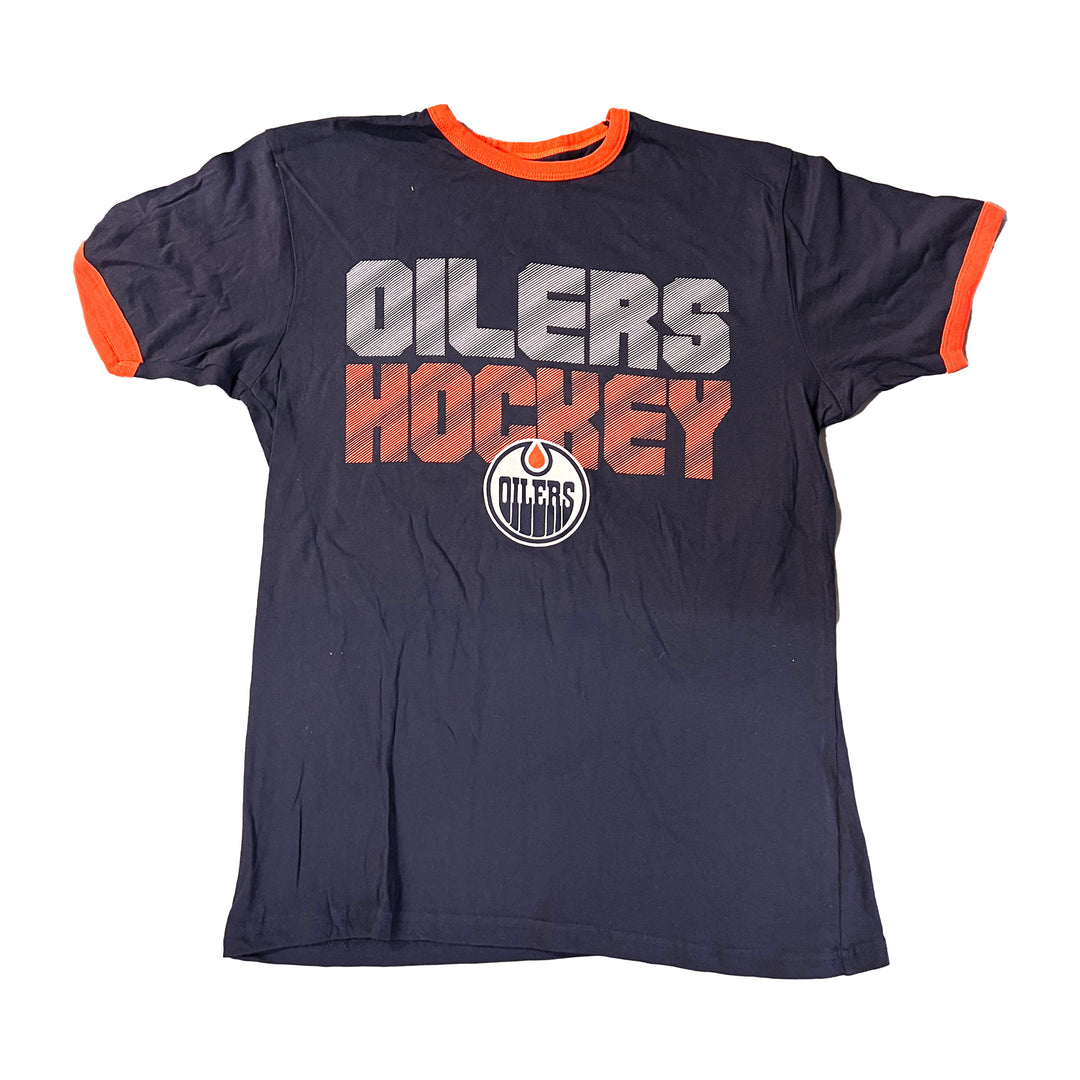 Edmonton Oilers Navy Commando T-Shirt