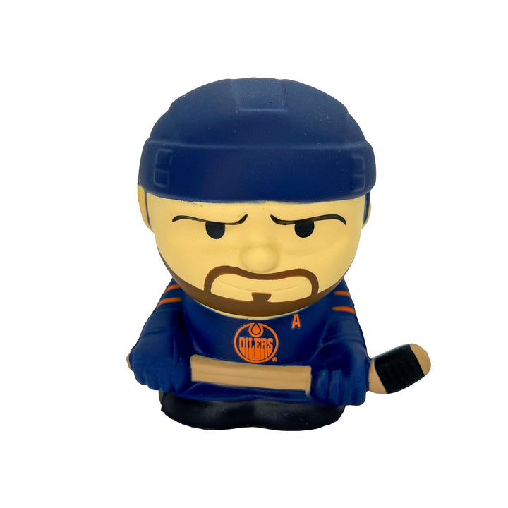 Leon Draisaitl Edmonton Oilers Alternate Navy Jersey SqueezyMates Toy