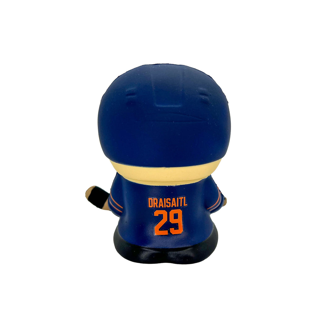 Leon Draisaitl Edmonton Oilers Alternate Navy Jersey SqueezyMates Toy