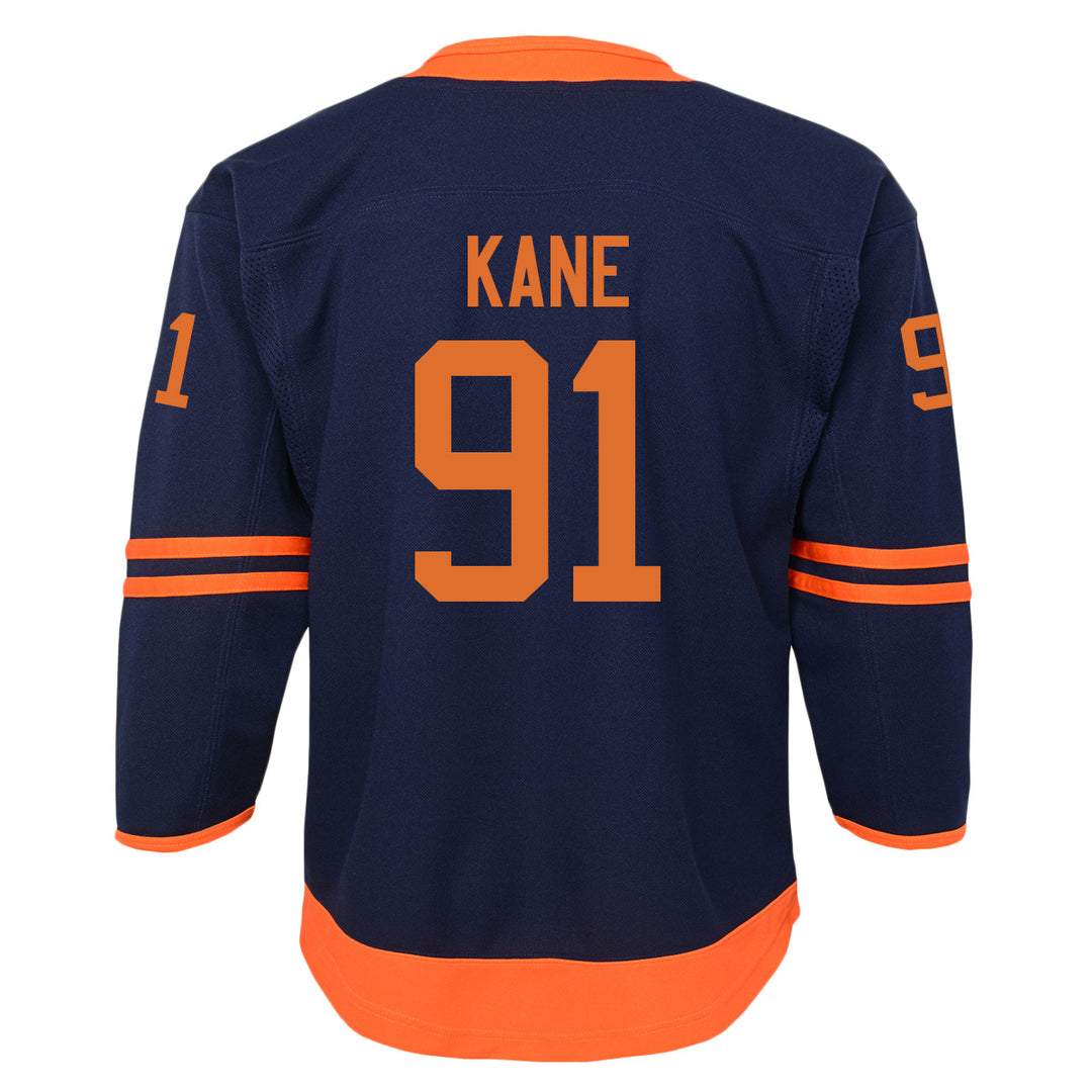 Men's NHL Edmonton Oilers Evander Kane Adidas Primegreen Reverse