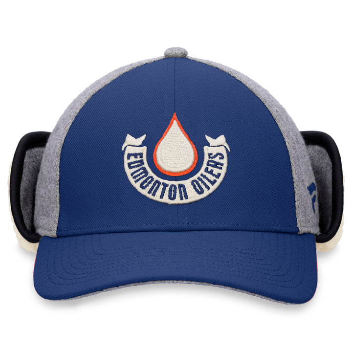 Edmonton Oilers Fanatics 2023 Heritage Classic Ear Flap Hat