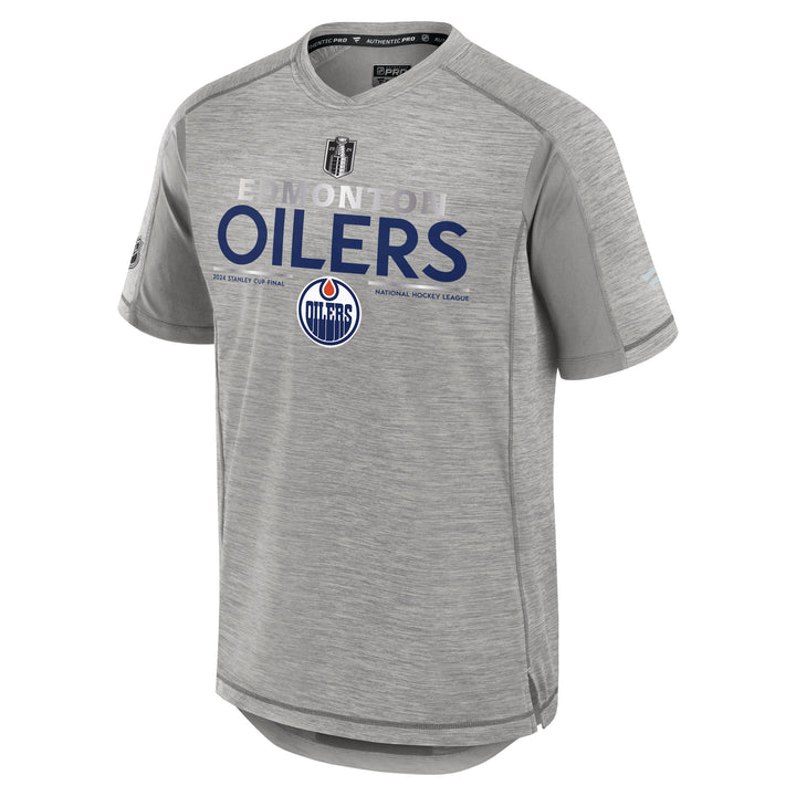 Edmonton Oilers 2024 Stanley Cup Playoffs Fanatics Stanley Cup Final Participant Locker Room T-Shirt