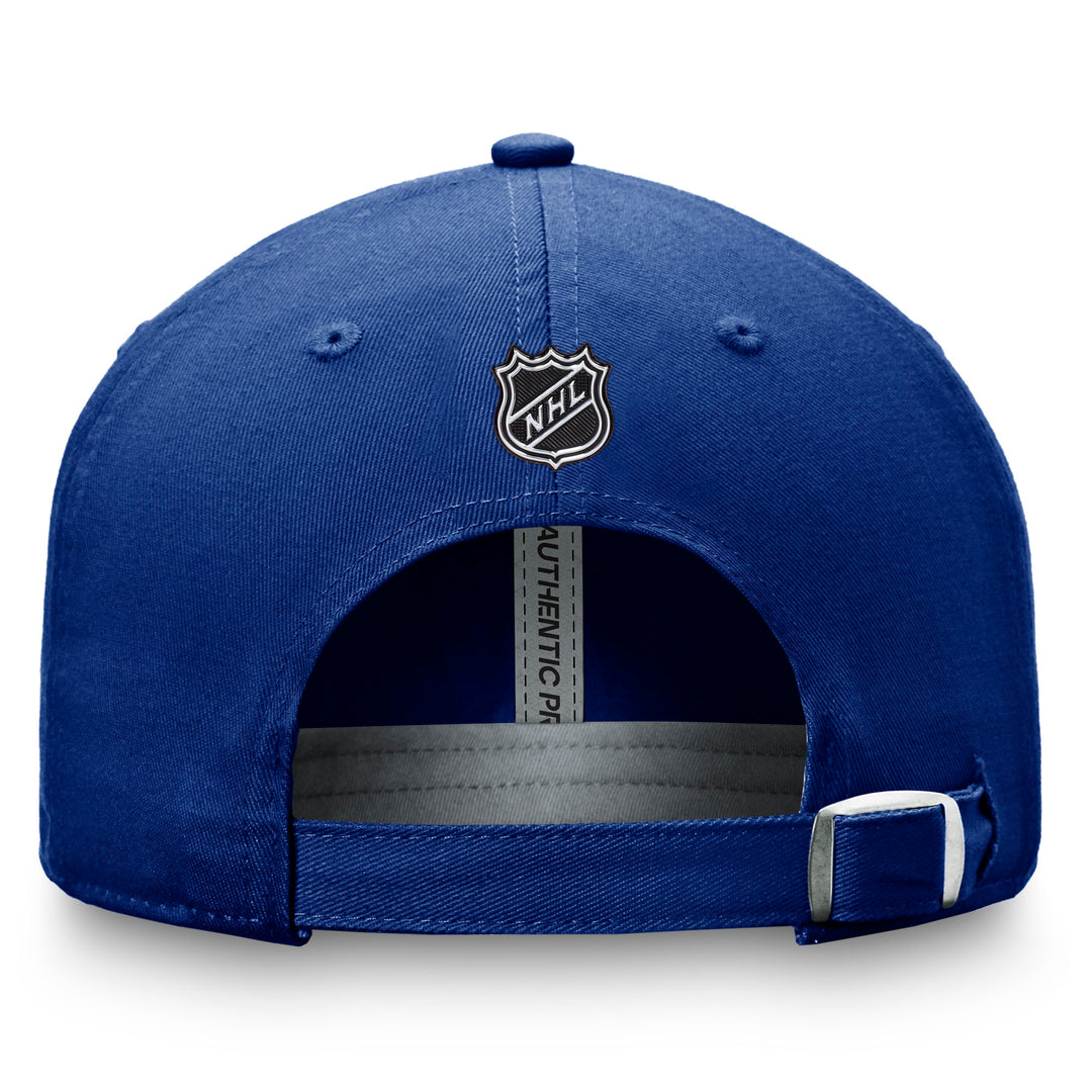 Edmonton Oilers Fanatics Blue & Orange Authentic Pro Prime Adjustable Hat