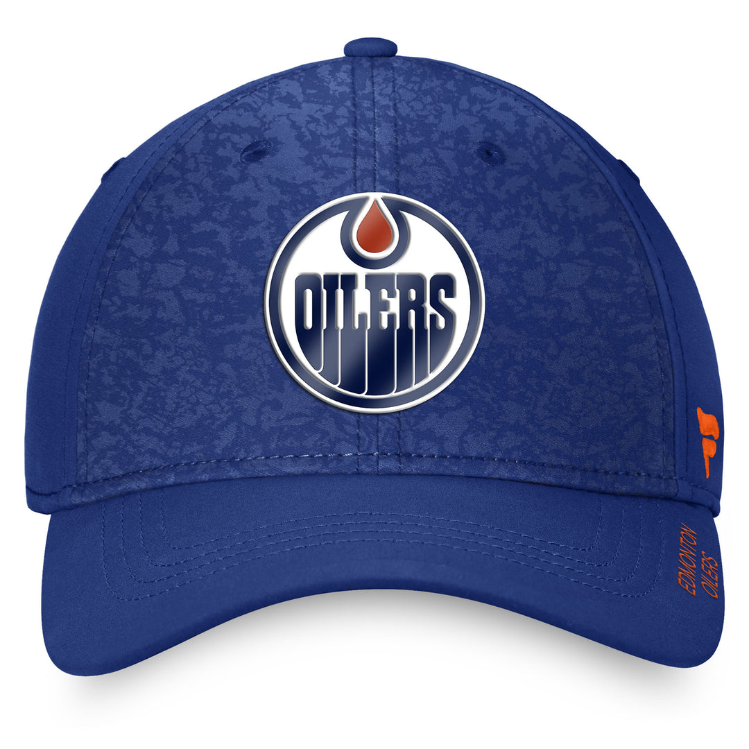 Edmonton Oilers Fanatics Blue Authentic Pro Rink Flex Hat