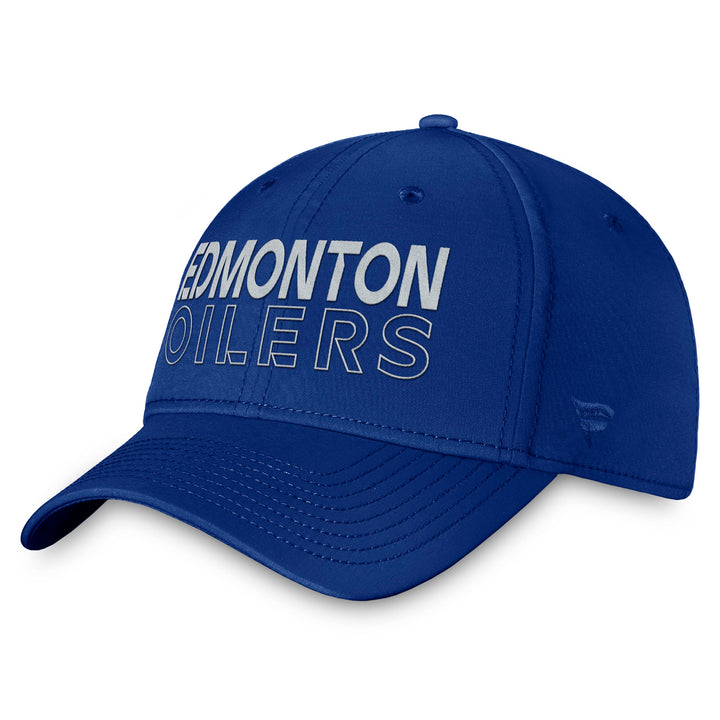 Edmonton Oilers Fanatics Blue Authentic Pro Road 2 Flex Hat