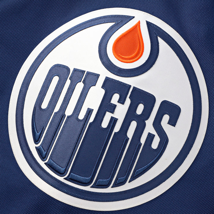 Edmonton Oilers Fanatics Blank Premium Royal Blue Home Jersey