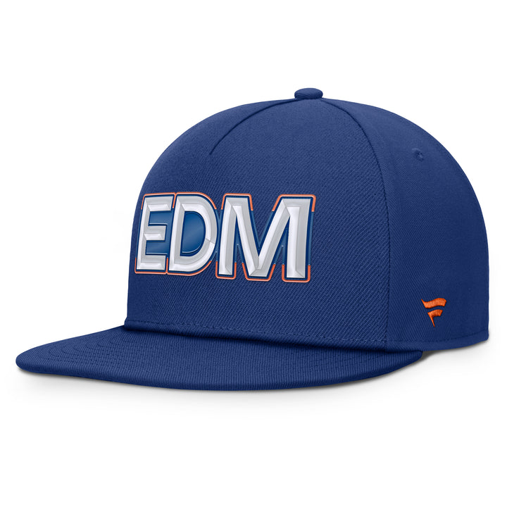Edmonton Oilers Fanatics Blue 2025-26 Authentic Pro Alternate Rink 8 Snapback Hat