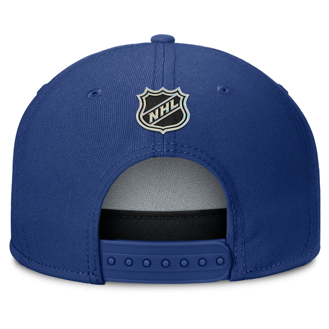 Edmonton Oilers Fanatics Blue 2025-26 Authentic Pro Alternate Rink 8 Snapback Hat